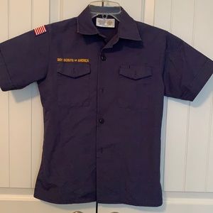 Cub Scout Short Sleeve Uniform Shirt - Youth M